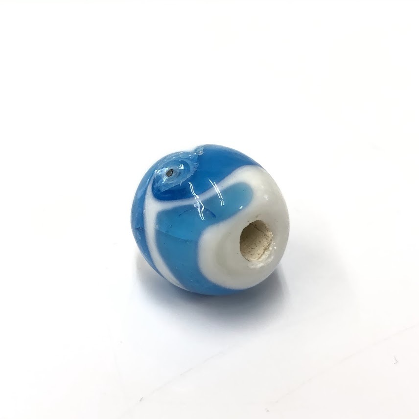 [ITZ31METWQK2] стрекоза шар tonbodama разрозненный украшение шар стекло бисер детали рукоделие материал аксессуары ручная работа бледно-голубой синий белый 