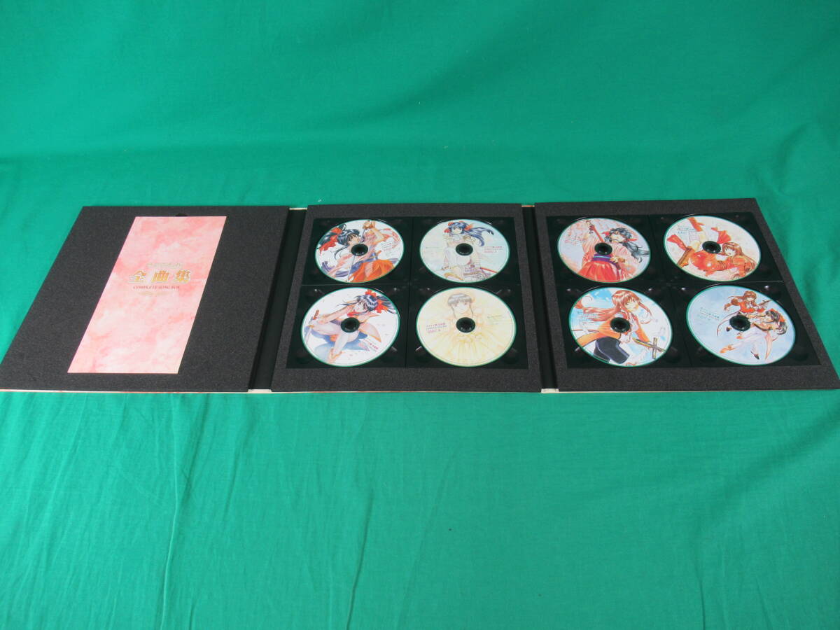87/L043* аниме музыка CD* Sakura Taisen все сборник COMPLETE SONG BOX*8 листов комплект *ei Beck s* воспроизведение подтверждено б/у товар 