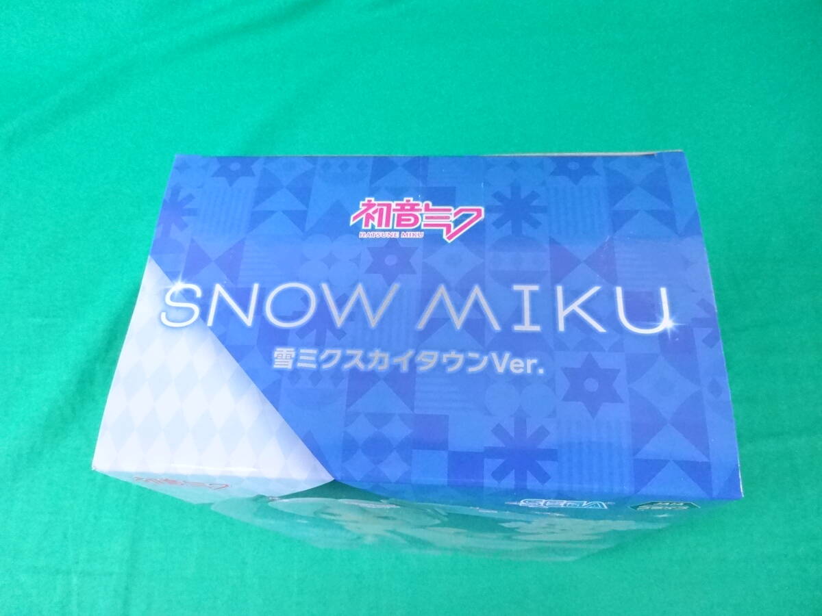 08/H691* Hatsune Miku Luminasta*SNOW MIKU~~ снег Miku Sky Town Ver.~* нераспечатанный 