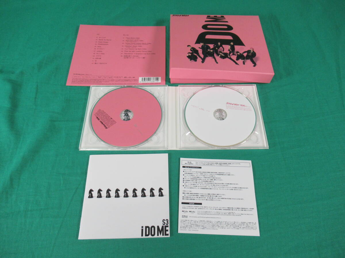 85/L082* Japanese music CD*SnowMan / iDOME first record A& first record B& general record set * reproduction has confirmed secondhand goods 