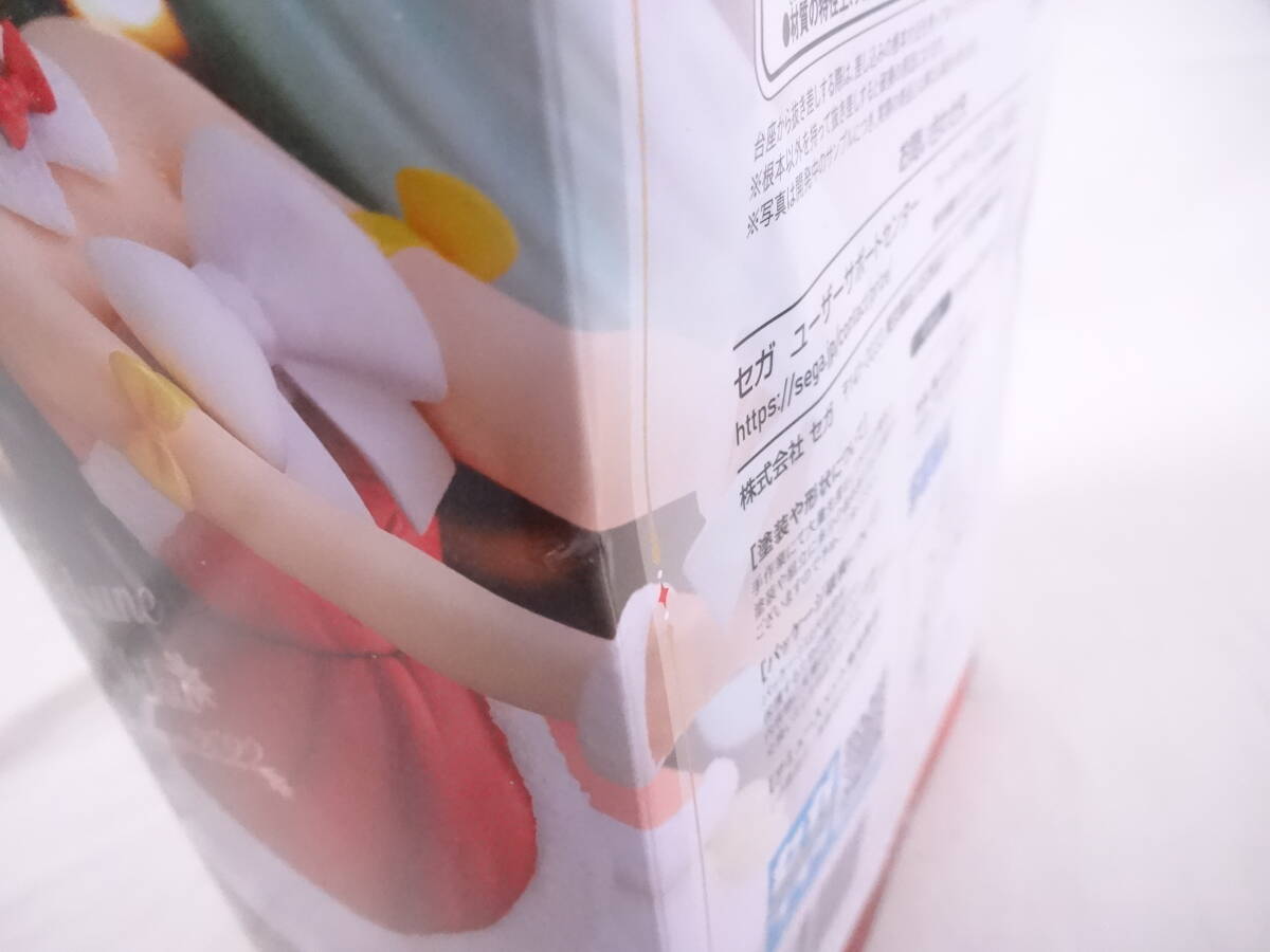 08/H002* Hatsune Miku super premium фигурка * Hatsune Miku ~ Рождество 2022* нераспечатанный * коробка повреждение есть 
