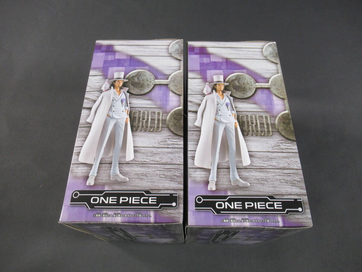 09/A647★フィギュア 2個セット★ワンピース DXF THE GRANDLINE SERIES EXTRA ROB LUCCI ロブ・ルッチ★プライズ★ONE PIECE★未開封品_画像10