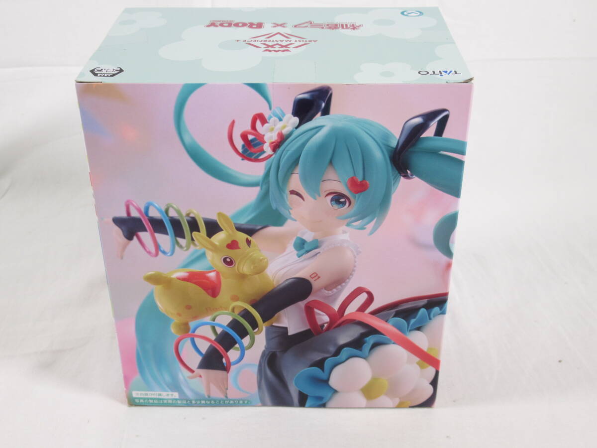 08/Y078* unopened * Hatsune Miku ×Rody AMP+ figure ~39| sun cue ver.~ * tight - prize 