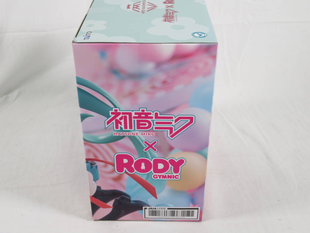 08/Y078* unopened * Hatsune Miku ×Rody AMP+ figure ~39| sun cue ver.~ * tight - prize 