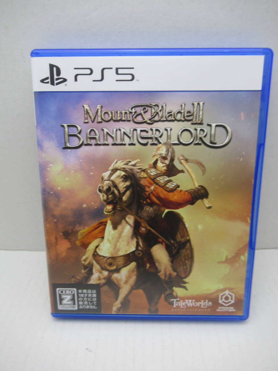 56/R725★MOUNT & BLADE II: BANNERLORD / マウントアンドブレイド2 バナーロード★PlayStation5★プレイステーション5★中古品 使用品_画像1