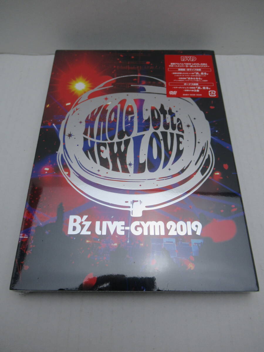 82/R746★邦楽DVD★B'z / B'z LIVE-GYM 2019 -Whole Lotta NEW LOVE-★2枚組★マスクケース付き★ビーイング★未開封品_画像2