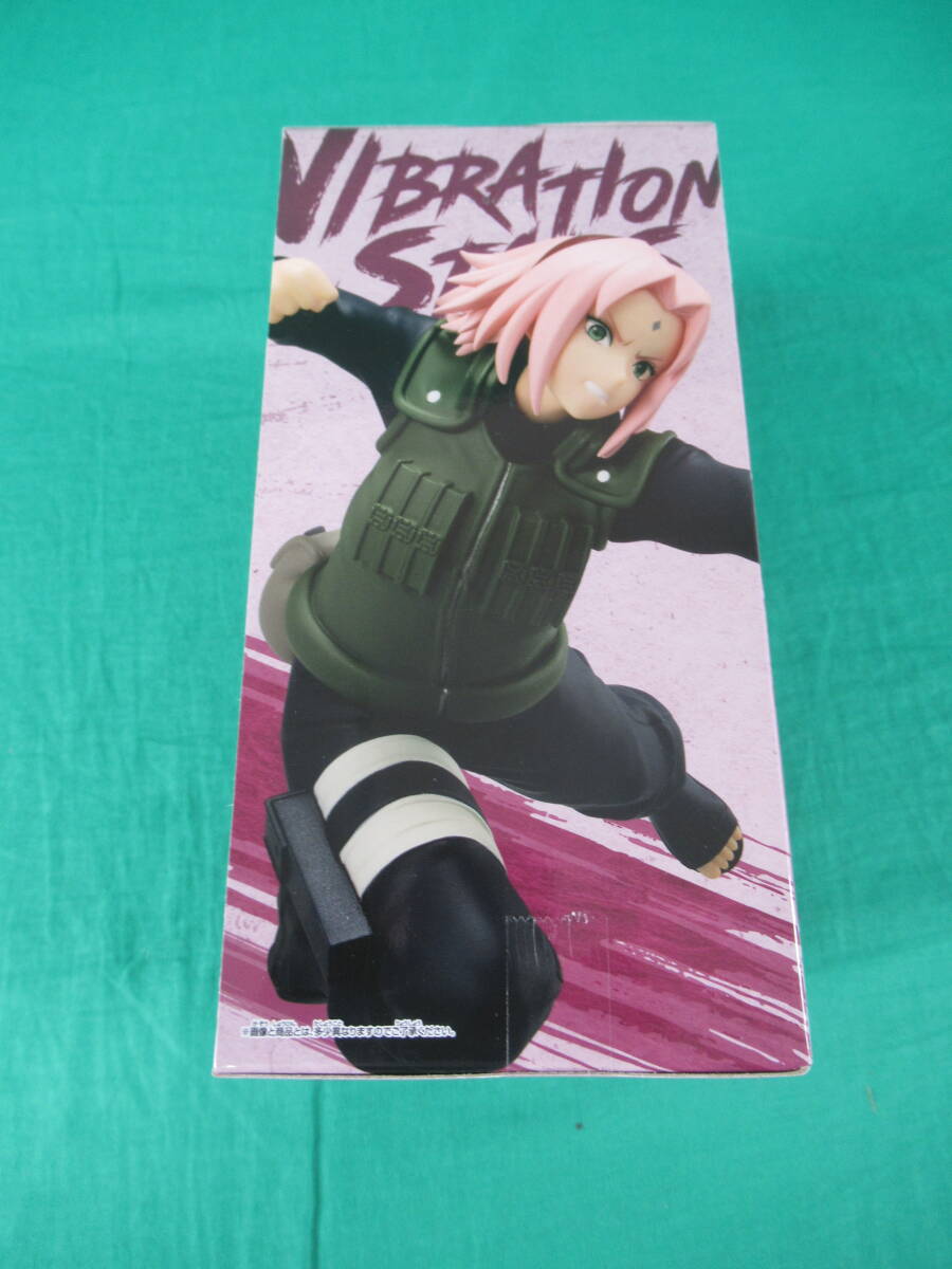 06/A550*NARUTO- Naruto -. manner .VIBRATION STARS -HARUNO SAKURA-II spring . Sakura 2* figure * van Puresuto * prize * unopened goods 