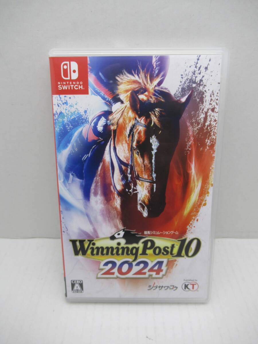 59/R787★Winning Post 10 2024 / ウイニングポスト 10 2024★Nintendo Switch ニンテンドースイッチ★コーエーテクモゲームス★中古品_画像1