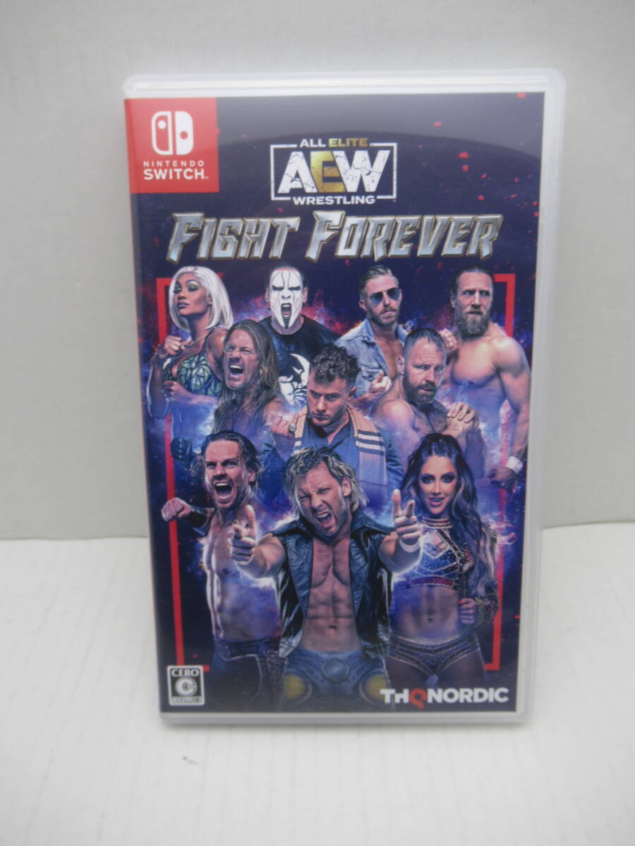 59/R811★AEW:Fight Forever / AEW：ファイトフォーエバー★Nintendo Switch ニンテンドースイッチ★THQ Nordic★中古品 使用品 _画像1