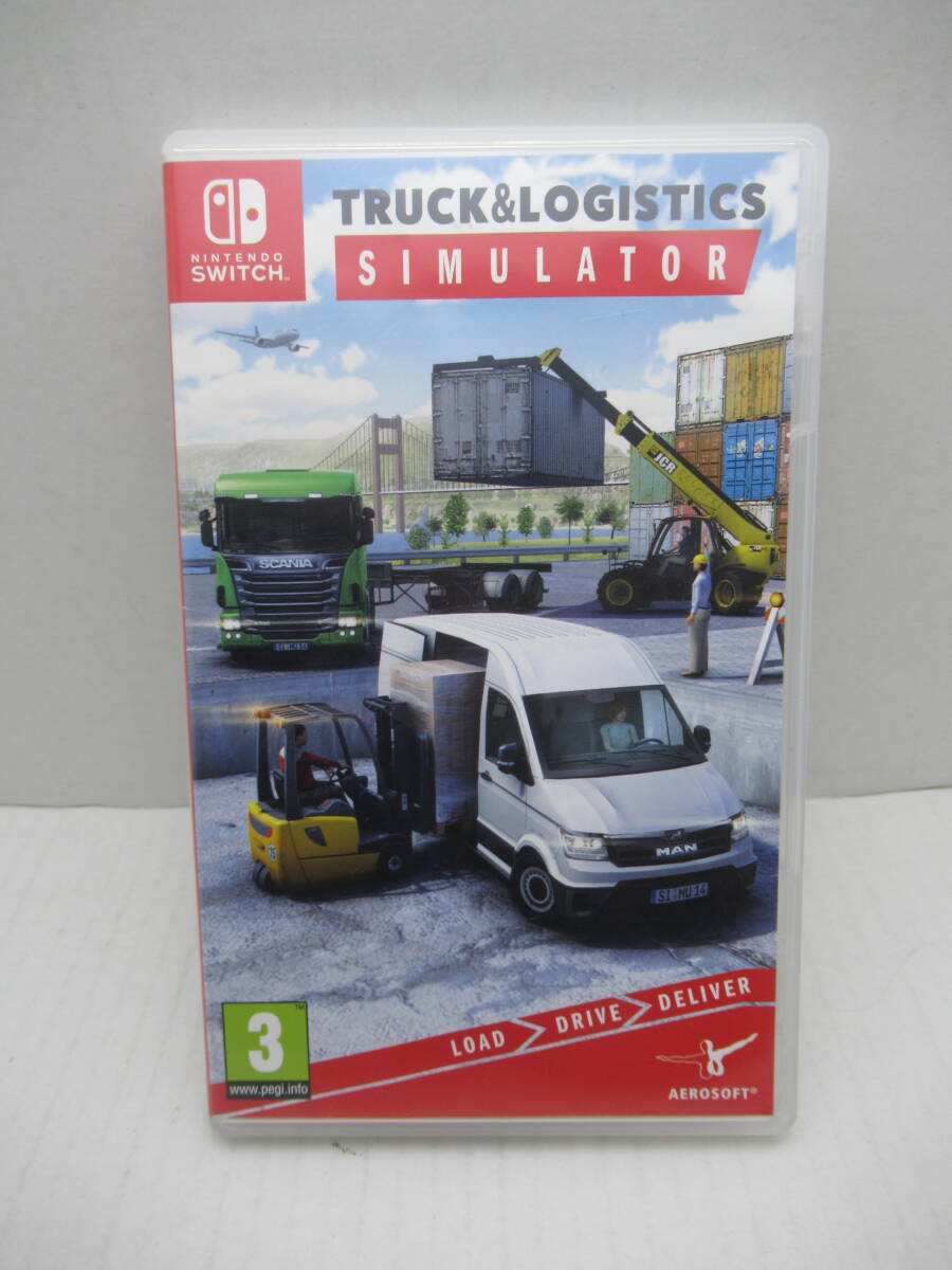 59/R824★Truck & Logistics Simulator★輸入版★Nintendo Switch ニンテンドースイッチ★中古品 使用品_画像1