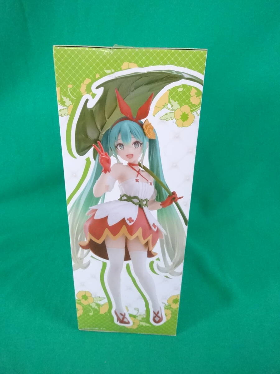 08/H064* Hatsune Miku Wonderland figure parent finger .* unopened 