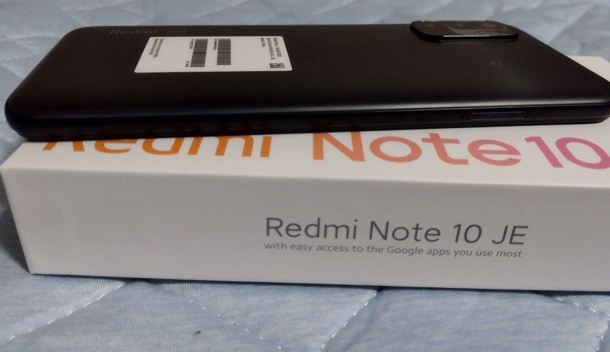 SIMフリー Redmi Note 10 JE グラファイトグレー