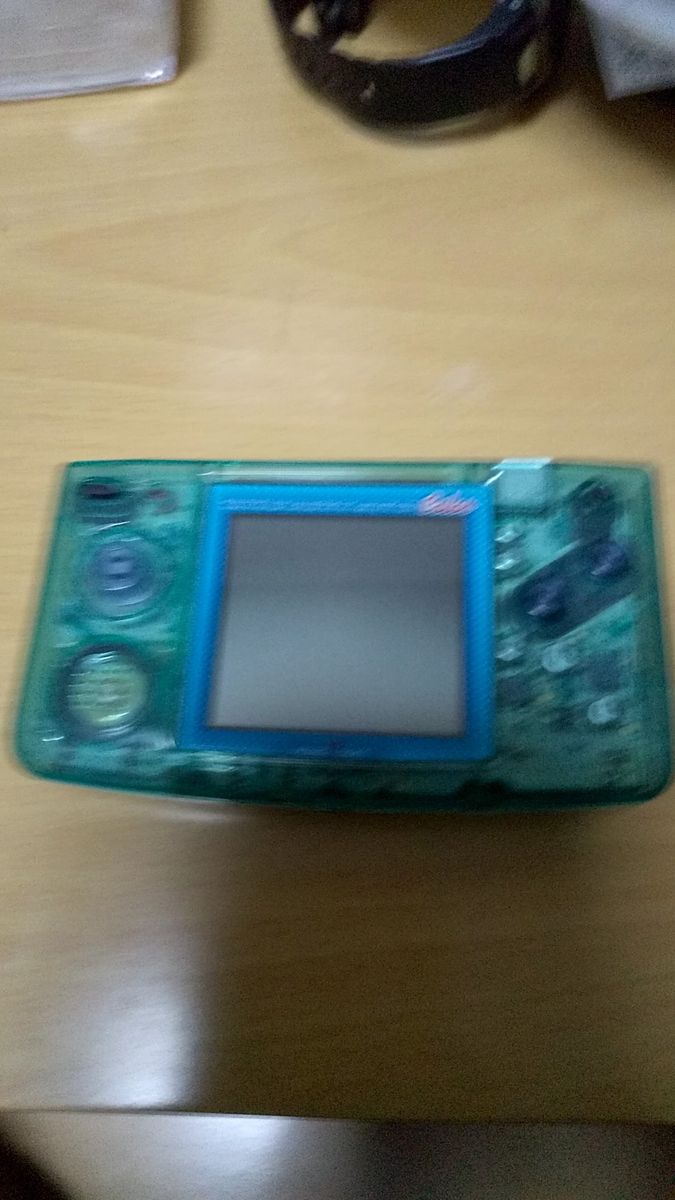 SNK NEOGEO POCKET COLOR ネオジオポケットカラー　クリアカラーバージョン　動作確認済　美品