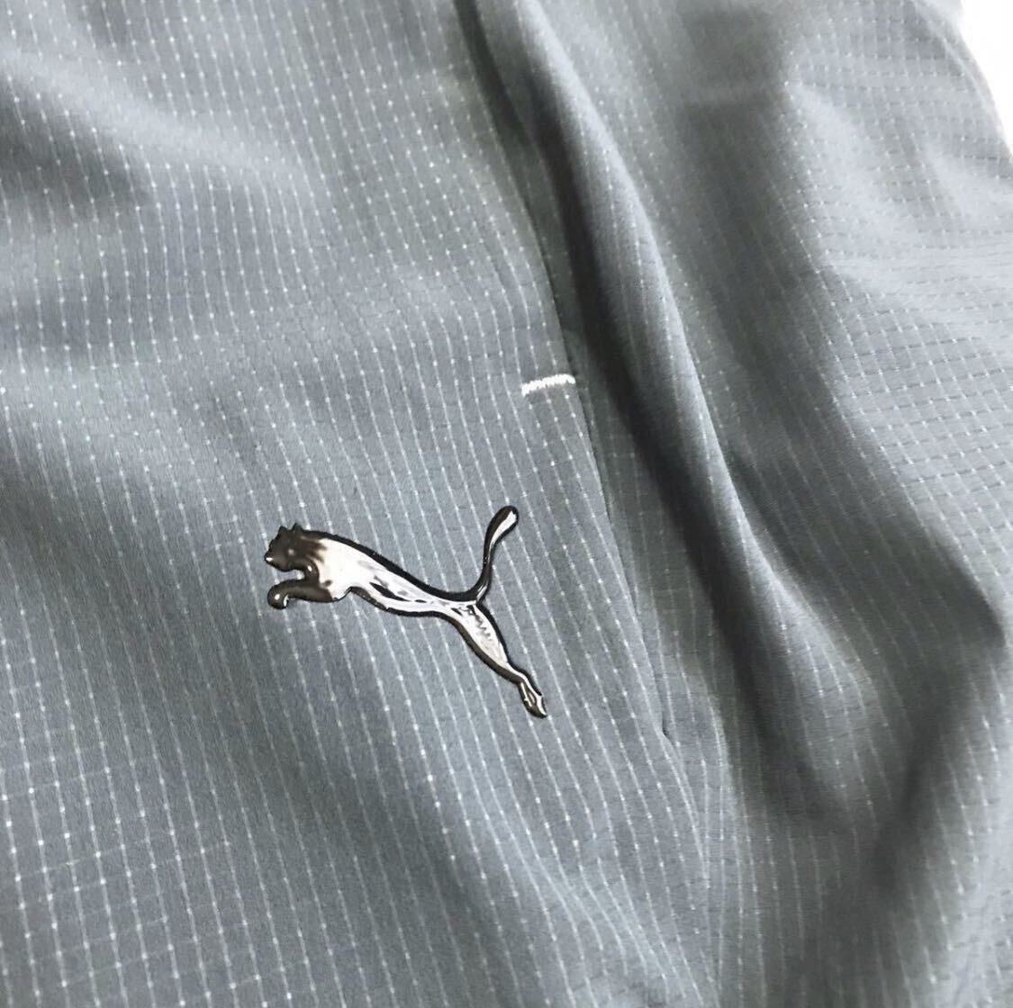 *z052 новый товар стандартный товар [ мужской XL( O)] тонкий серый темно-синий "дышит" Puma PUMA GOLF Golf одежда конический Golf брюки лодыжка длина весна лето 