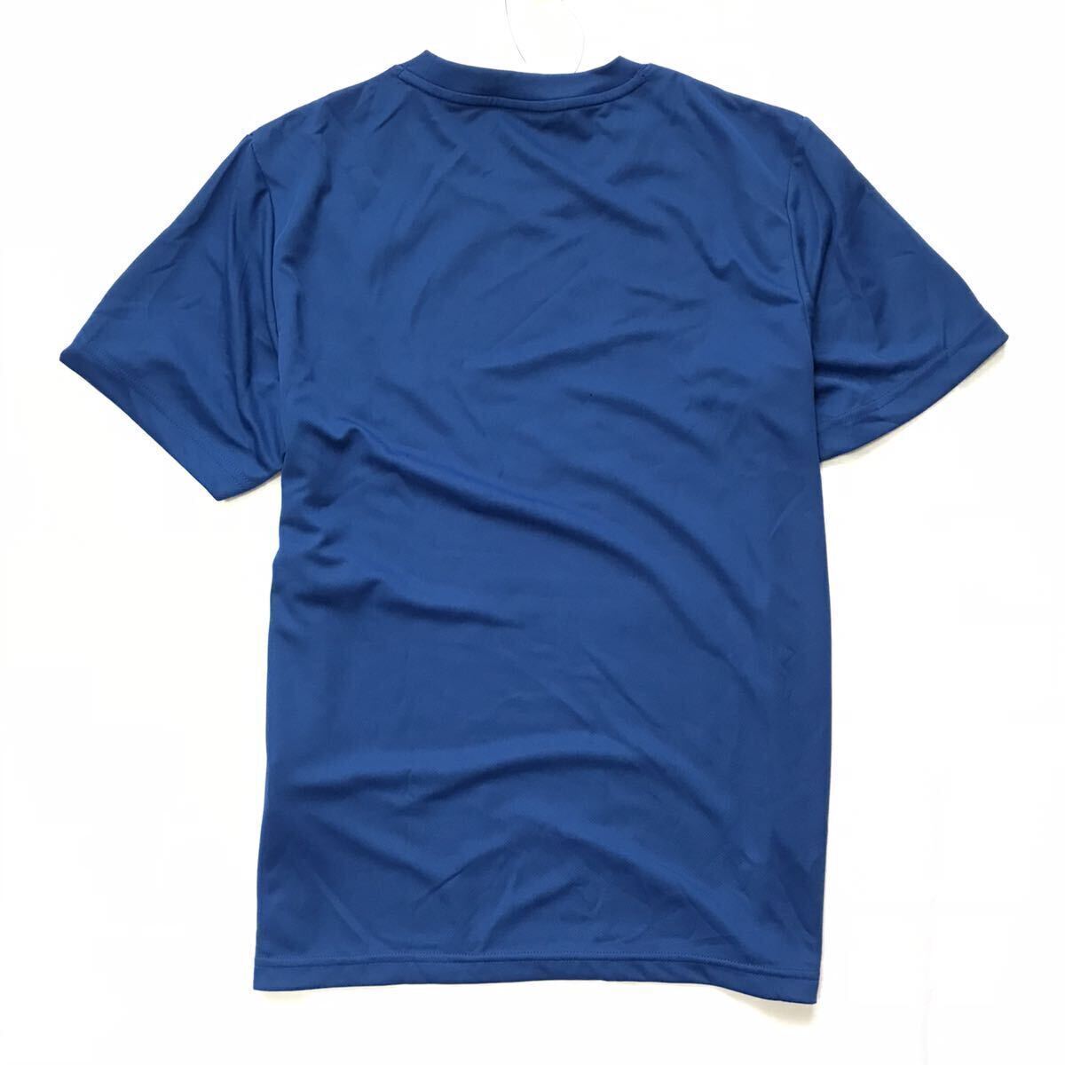 ▼S204 新品【メンズL】 青 MLB ライセンス商品 ロサンゼルス・ドジャース ドライメッシュ Tシャツ ワンポイントロゴ 大谷翔平の画像6