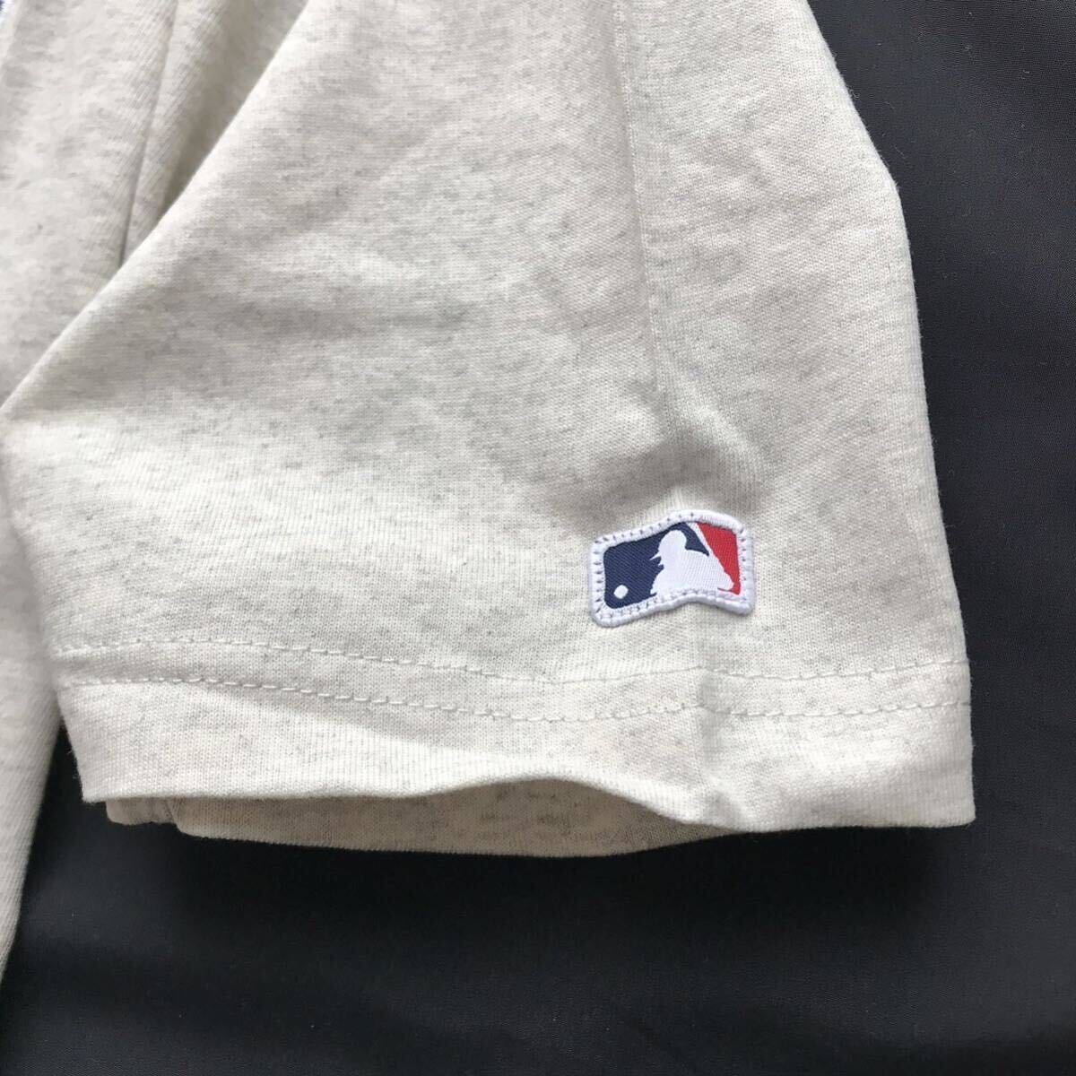 ▲B243新品 【メンズL 】灰グレー LAロゴ ドジャース MLB ライセンス商品 メジャーリーグ 大谷翔平 T シャツ 半袖の画像3
