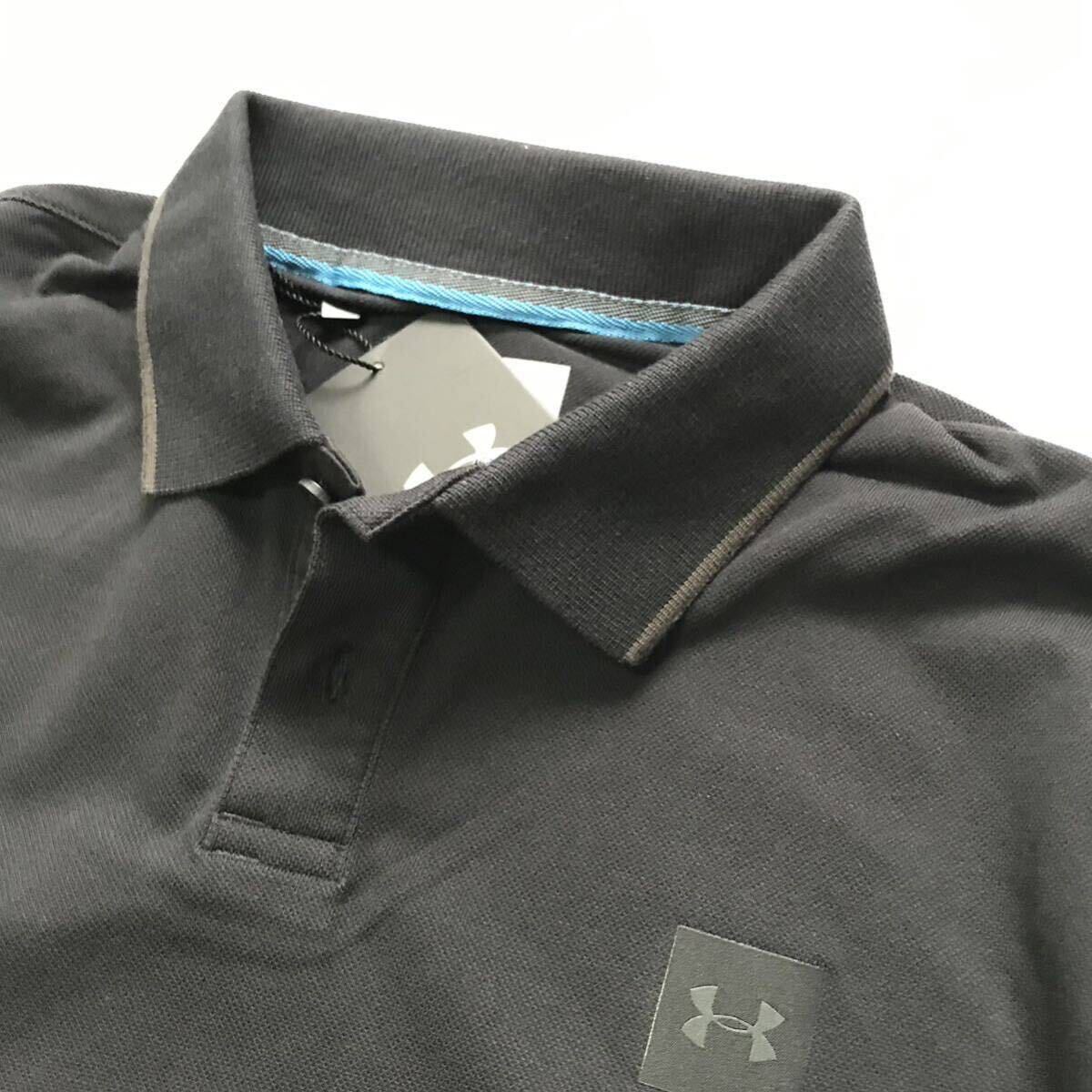 ♯C046新品【メンズXL】アンダーアーマー（UNDERARMOUR）速乾 軽量 ドライ UAエース ポロ ゴルフ プレーオフ ポロシャツ 定価8250円_画像2