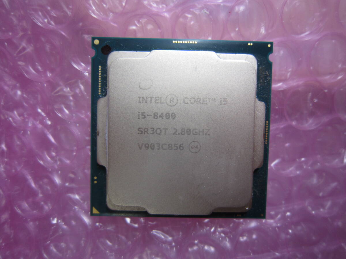 1269★CPU Intel Core i5 8400 2.80GHZ SR3QT 動作品の画像1