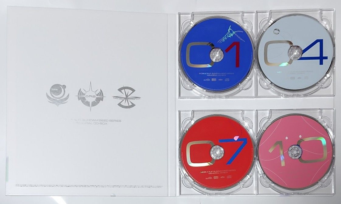 初回生産限定盤 Various Artists 11CD 『機動戦士ガンダムSEED』 シリーズ メモリアルCD-BOX 