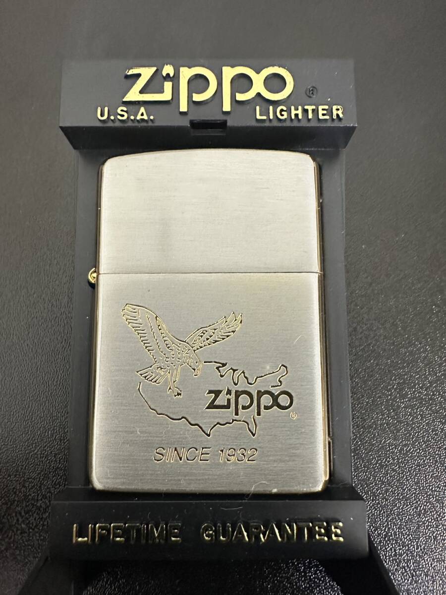 ZIPPO ジッポーライター シルバー×ゴールドカラー 3の画像1