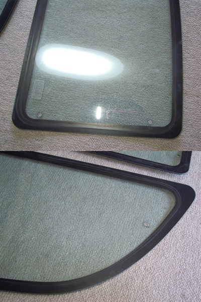  Subaru Vivio KK4 RX-R RXR A type 3 door for original rear quarter glass side glass window left right window glass inspection ) KK3 KW3 KW4 etc.?