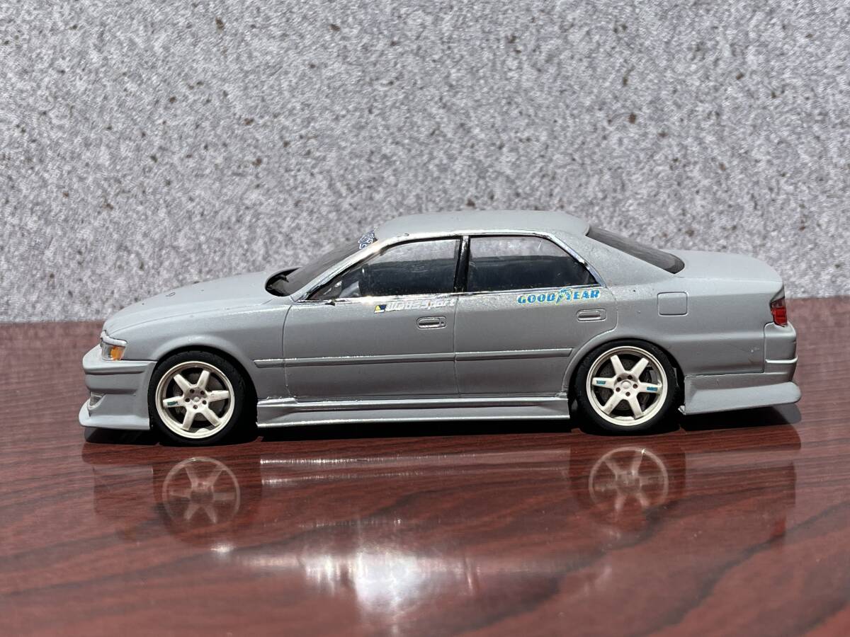 1/24　チェイサー　JZX100　ツアラーV　ツアラーS　完成品　ドリフト　走り屋　トヨタ自動車　パーツ取り　改造ベース　ジャンク扱いで！_画像3