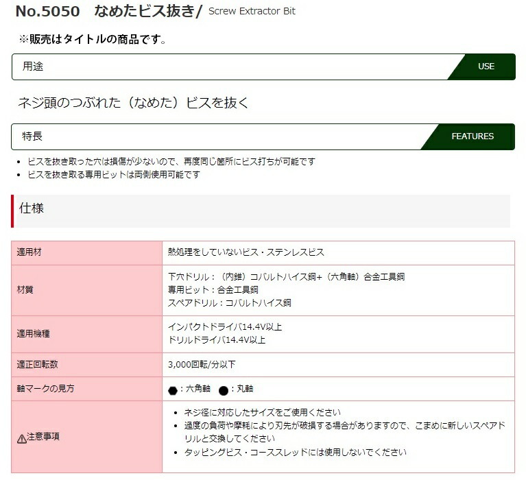 ゆうパケ可 スターエム なめたビス抜き 2.0mmセット 5050-S020 STAR-M 505126 。_画像3