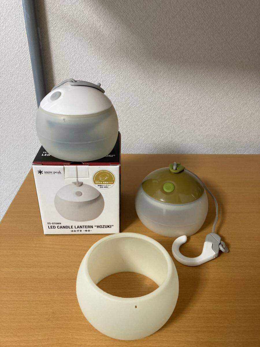 snow peak スノーピーク ほおずき 「ゆき」「もり」 「グロー snow peak スノーピーク ほおずき 「ゆき」「もり」 「グロー