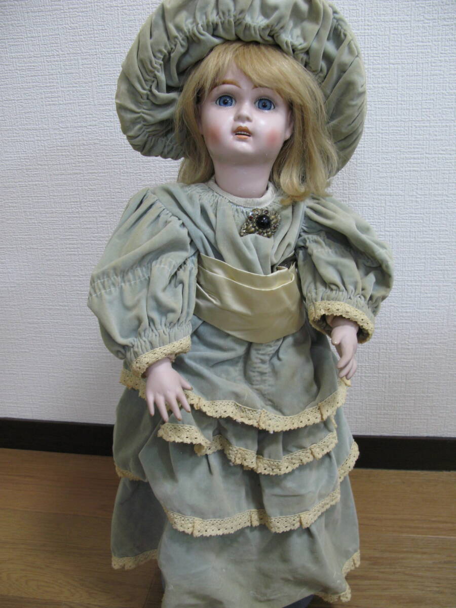 ビスクドール　collectors doll コレクターズドール　CD-102　JUMEAU　人形 箱付 リプロ　西洋人形 フランス人形_画像1