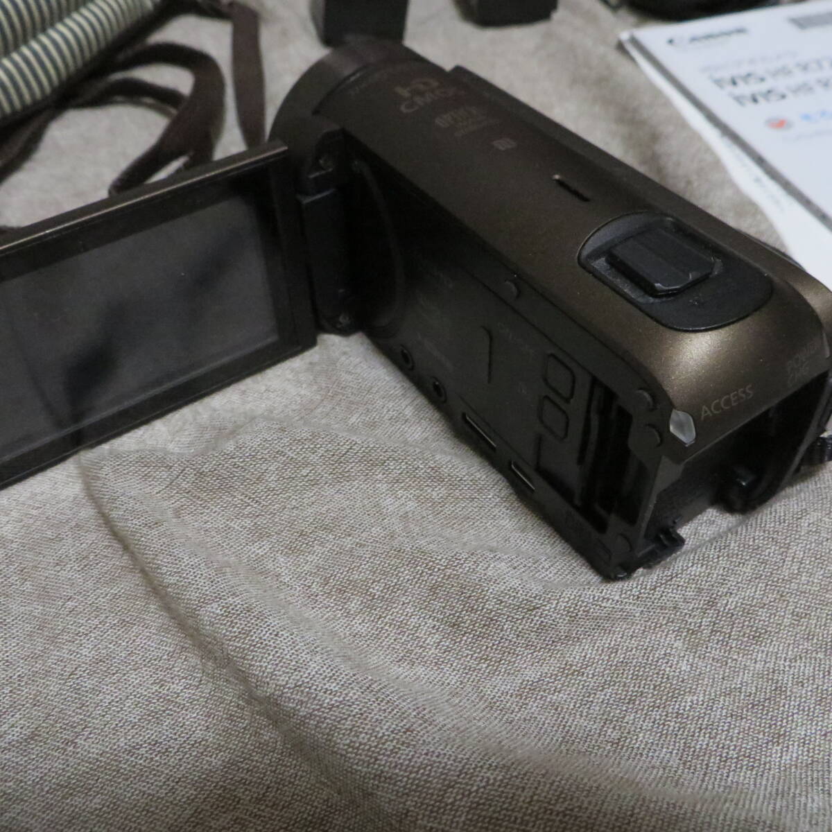 CANON キャノン iVIS HF R72 HDビデオカメラ ※HDMIケーブルとUSBケーブルは欠品です（ご注意ください）の画像7