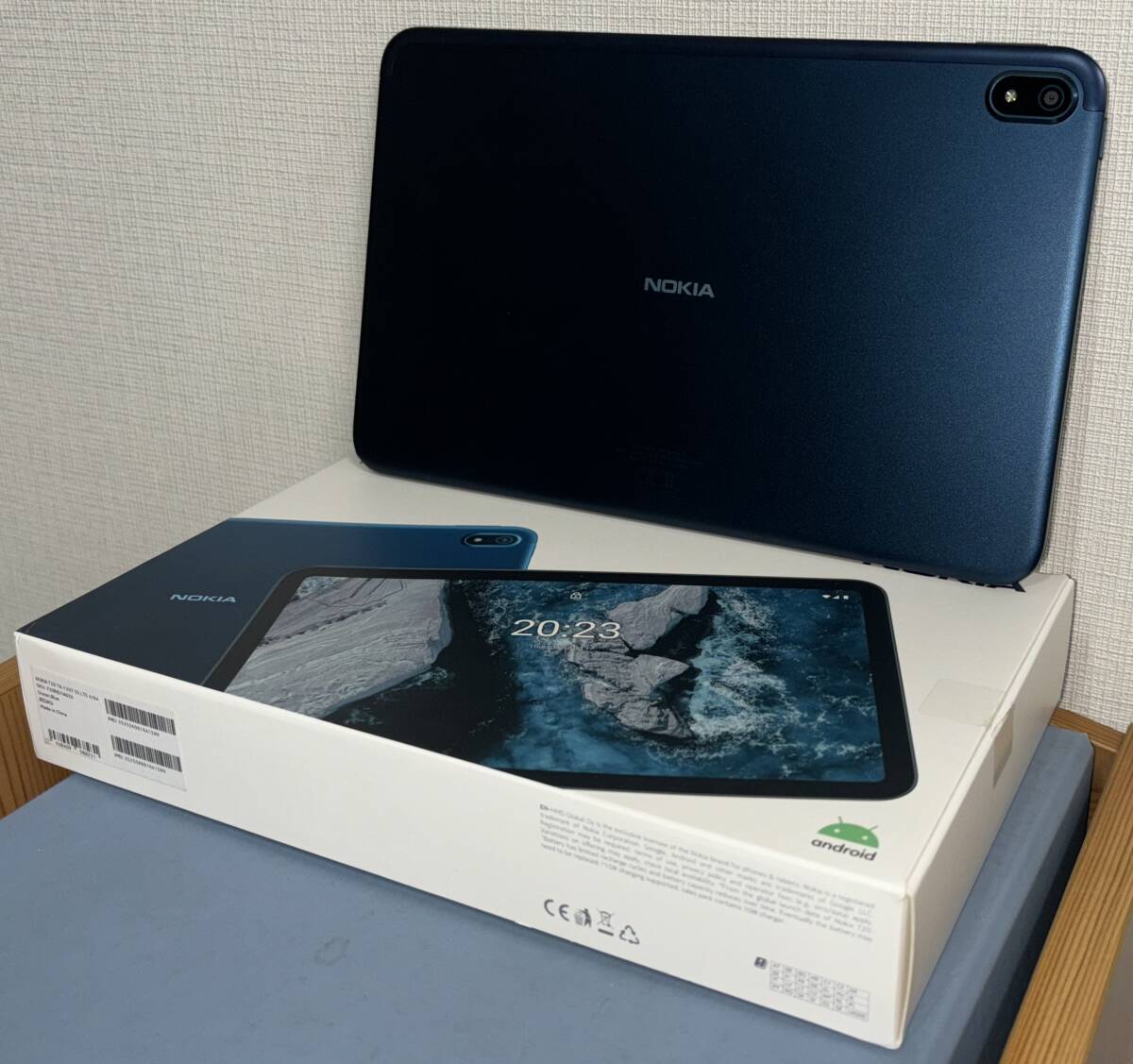 1円〜★NOKIA T20 10インチタブレット TA-1397（SIM/WiFi）4GB/64GB Android13 難あり?_画像1