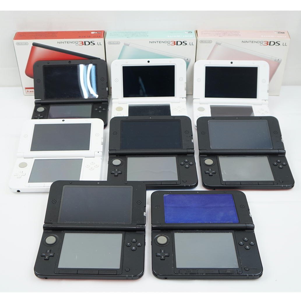 1円【ジャンク】Nintendo 任天堂/3DSLL、New3DSLL など セット/67_画像2