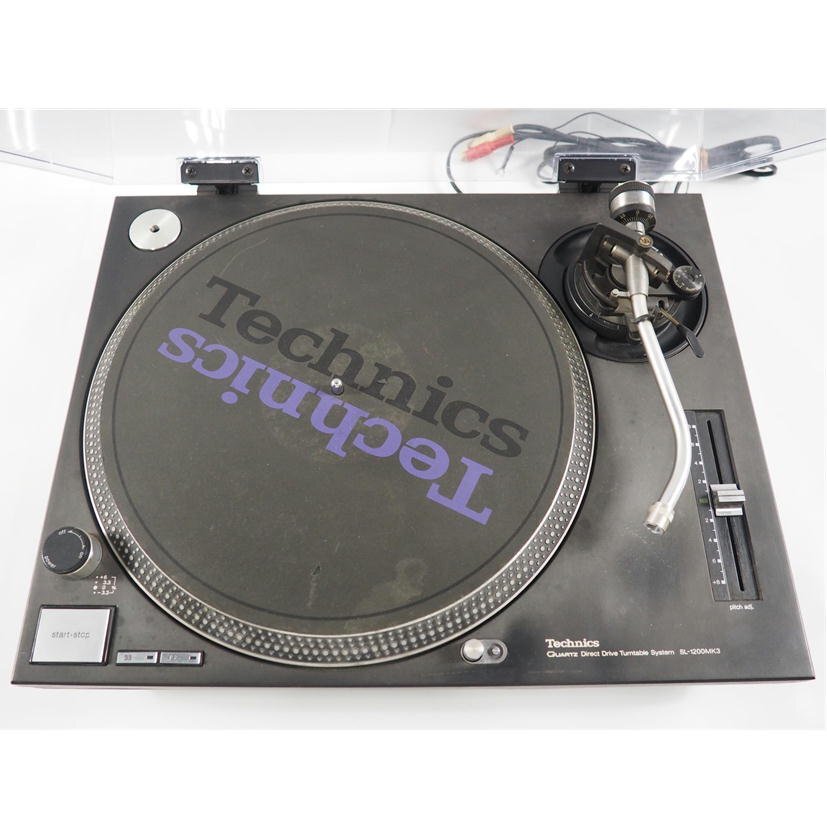 1円【ジャンク】Technics テクニクス/ターンテーブル レコードプレーヤー/SL-1200MK3/79の画像2