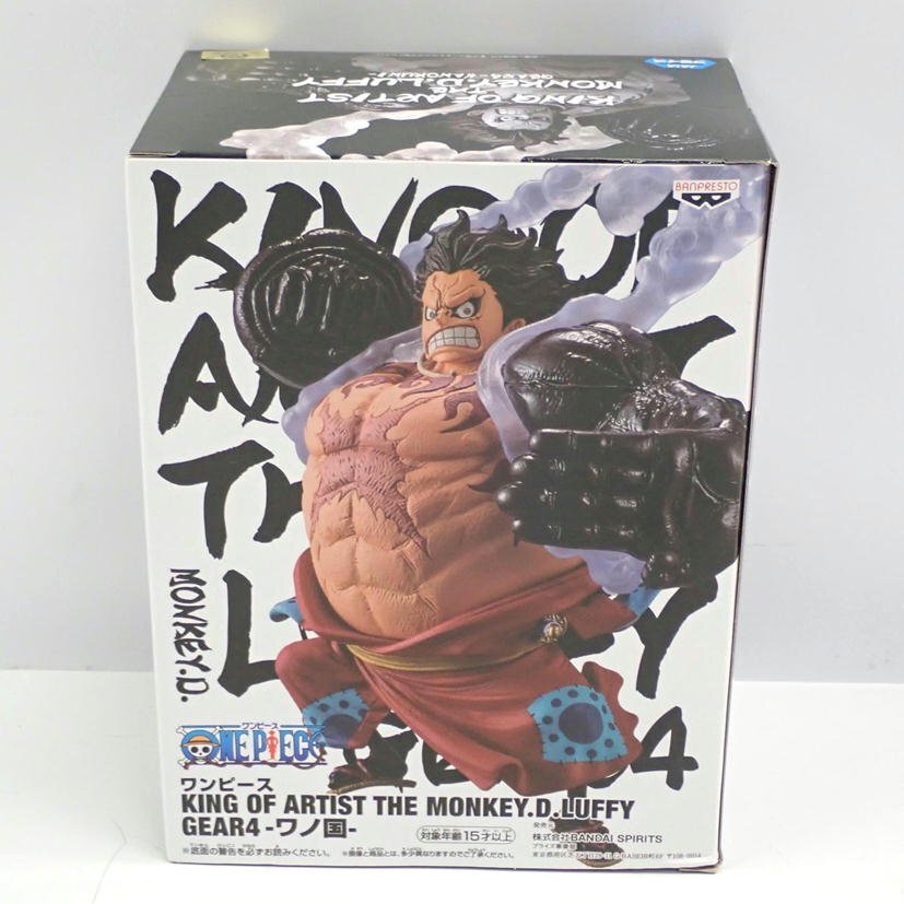 1円【未使用】BANDAI バンダイ/ワンピース KING OF ARTIST THE MONKEY.D.LUFFY GEAR4/62_画像2