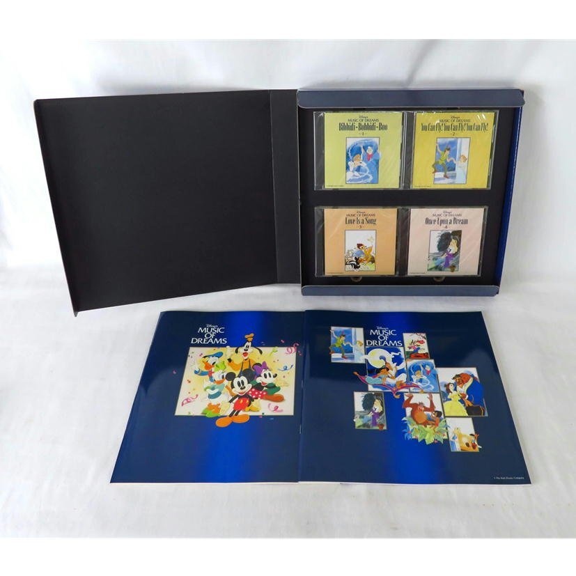 1円【ジャンク】Disney ディズニー/ミュージック・オブ・ドリームスなど CD-BOX3点セット/81_画像2