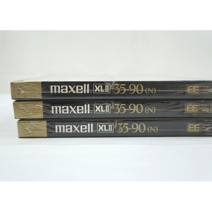 1 иен [ Junk ]maxellmak cell / открытый катушка лента 3 шт. комплект /XLII 35-90(N)/67