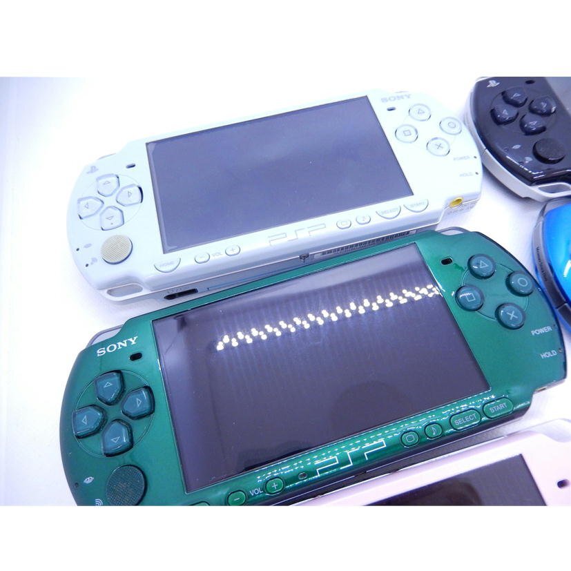 1円【ジャンク】SONY /PlayStationPortable プレイステーションポータブル 8台セット/PSP3000 PSP2000/85_画像5