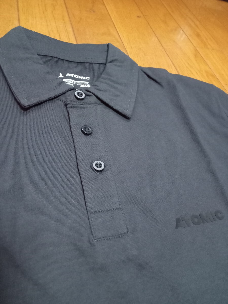 未使用品 ATOMIC アトミック ポロシャツ サイズM グレーの画像3