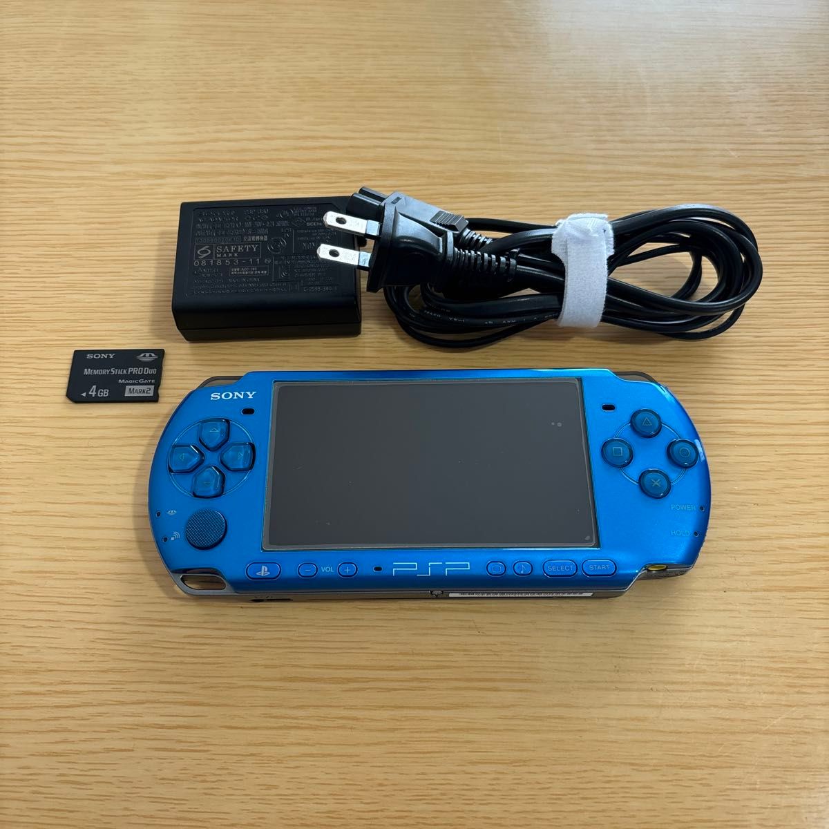 PSP3000 青  ブルー 動作確認済み