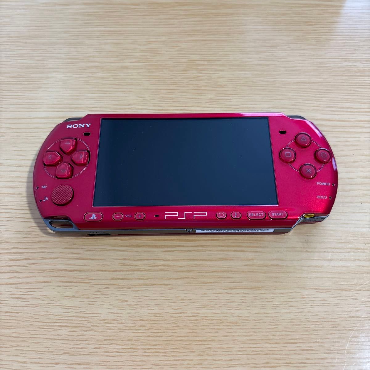 PSP3000 赤 レッド ジャンク品 メモリースティック8GB付き