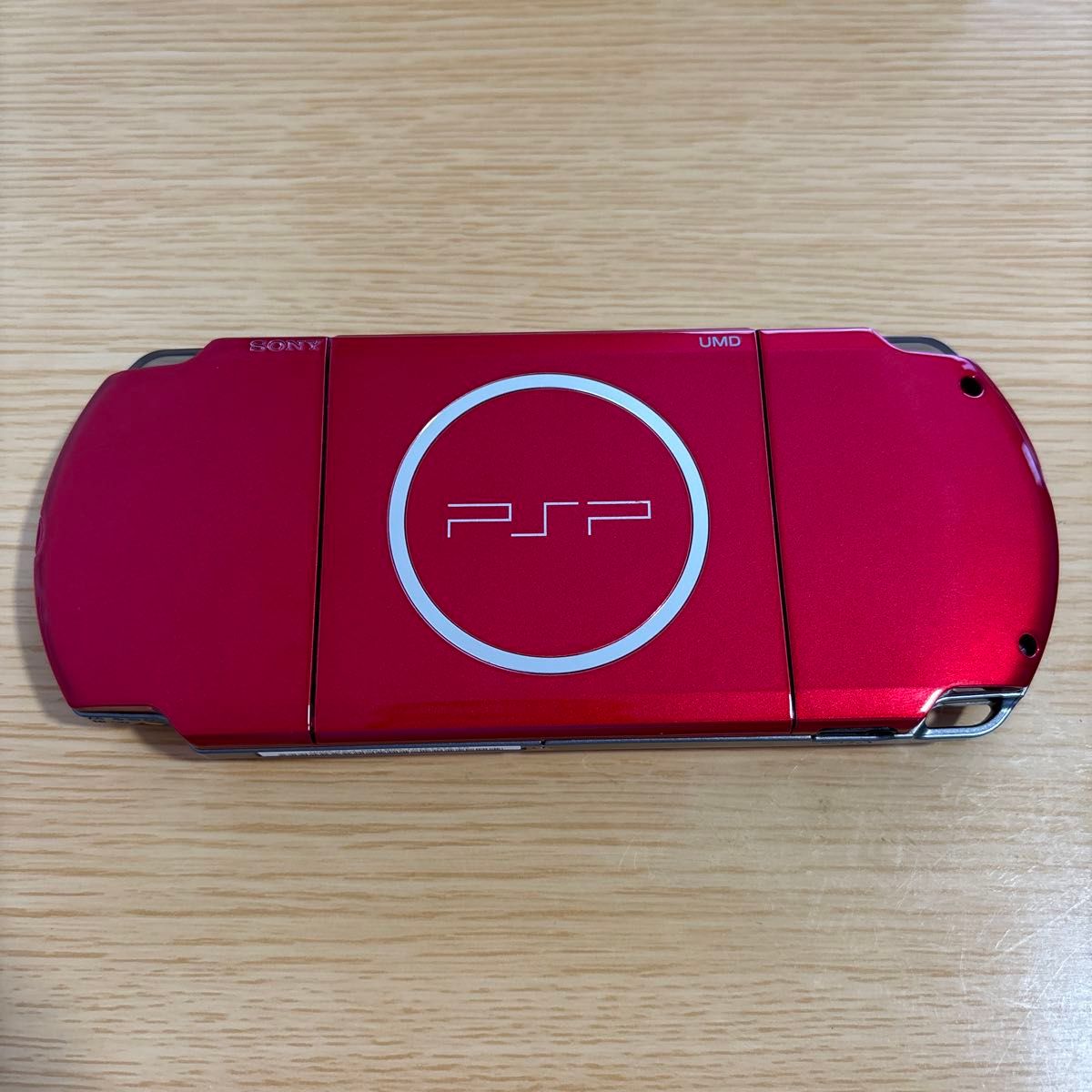 PSP3000 赤 レッド ジャンク品 メモリースティック8GB付き