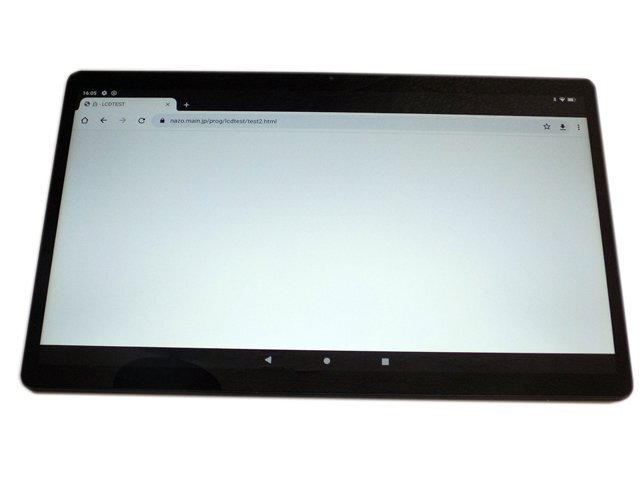 美品 アイリスオーヤマ TM152M4N1-B 15.6インチ タブレット MT6779/4GB/64GB Android 箱有 スタンド付 2023年製_画像4