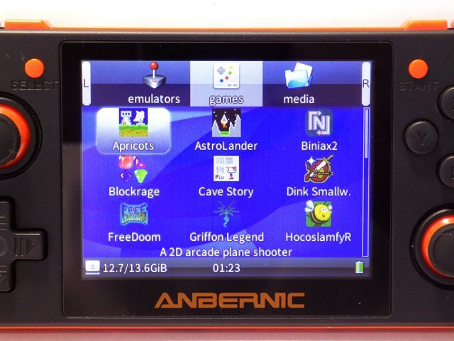 美品 Anbernic RG350 エミュレーター レトロゲーム機 中国製 ポータブルゲーム機_画像10