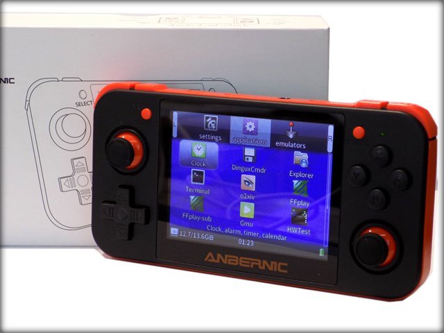 美品 Anbernic RG350 エミュレーター レトロゲーム機 中国製 ポータブルゲーム機_画像1