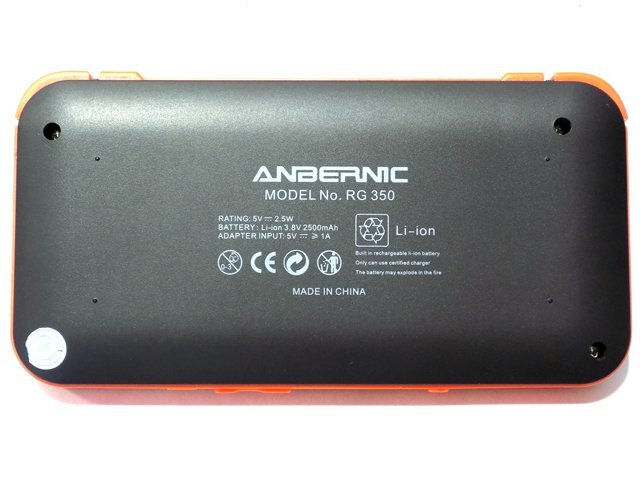 美品 Anbernic RG350 エミュレーター レトロゲーム機 中国製 ポータブルゲーム機_画像3