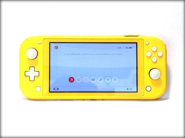 ジャンク品◇任天堂/Nintendo Switch Lite ニンテンドースイッチ ライト HDH-001 イエロー 箱無 本体のみ_画像1