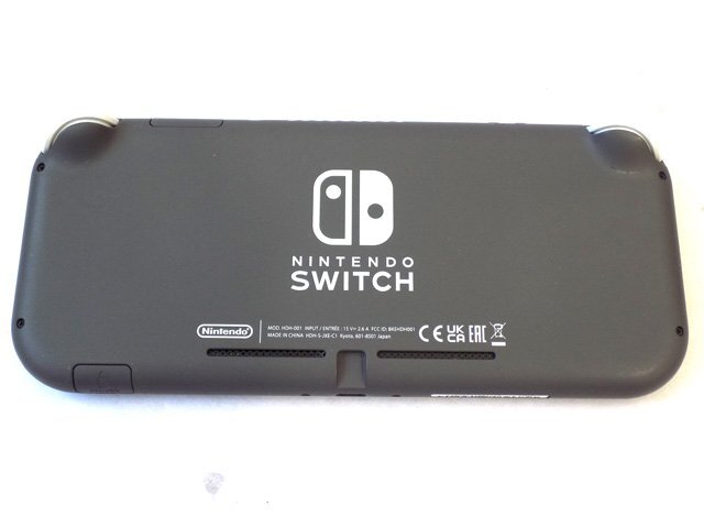 現状品◇任天堂/Nintendo Switch Lite ニンテンドースイッチ ライト HDH-001 グレー 箱無 本体のみ_画像4