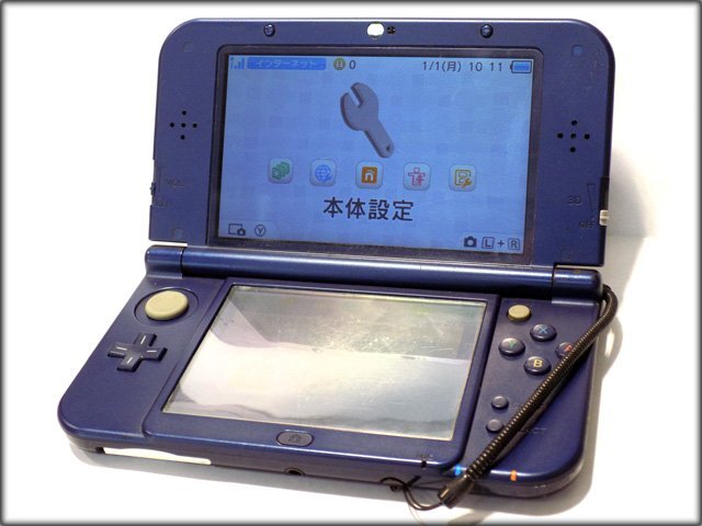 郵送買取 新品5台以上送料無料キャンペーン中!! 現状品/ジャンク扱い NINTENDO 任天堂◇Newニンテンドー3DS LL ニンテンドー3DS LL本体
