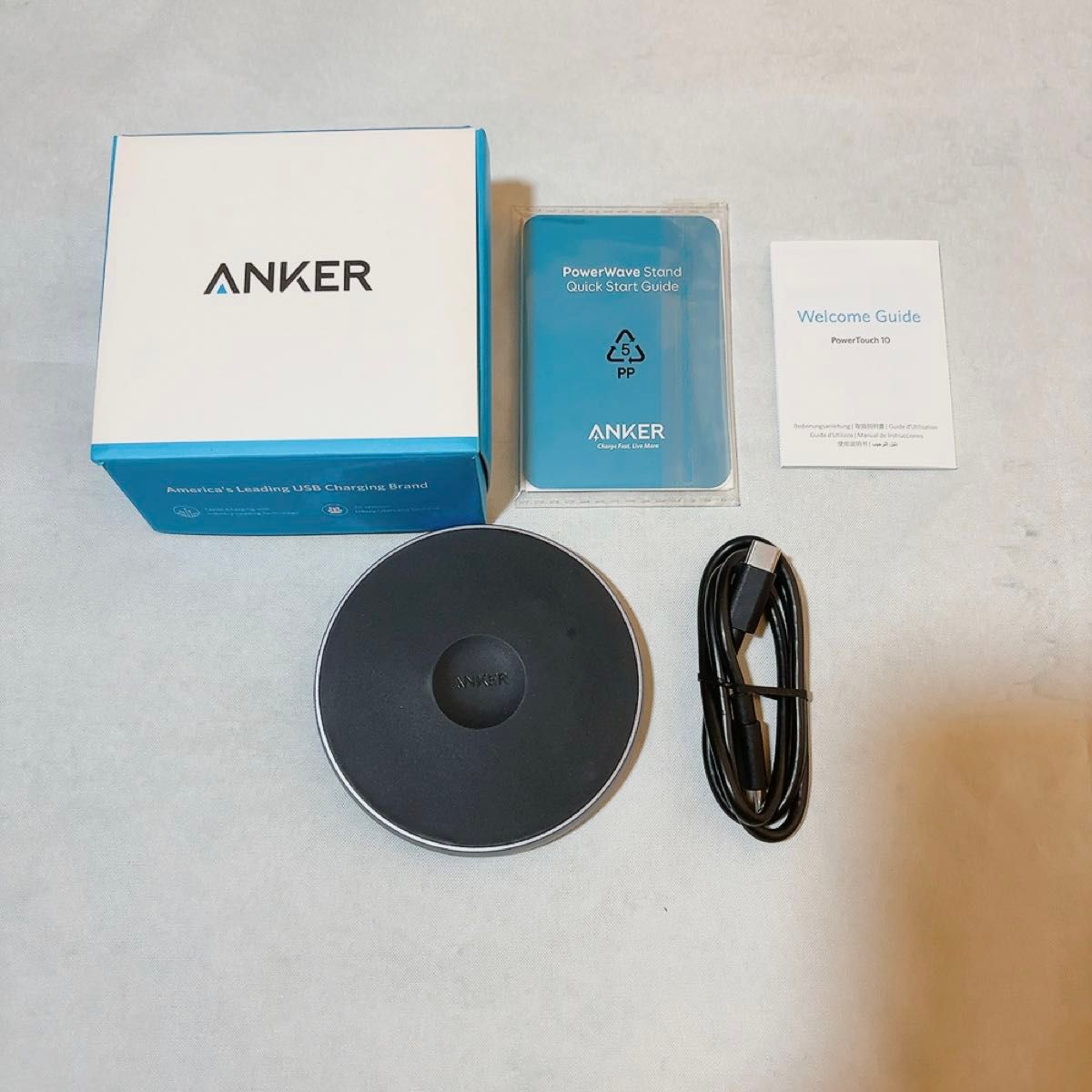 ANKER PowerTouch 10 (A2512011) Qi規格ワイヤレス充電器