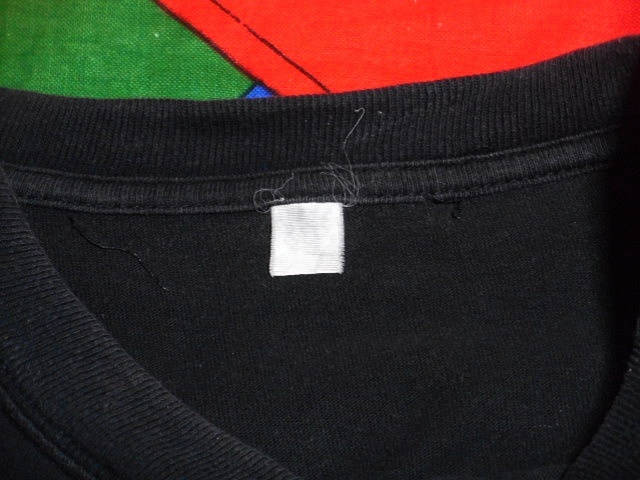 ★色んな事にFUCKな1枚★Made in USA製アメリカ製ビンテージプリントTシャツアメリカンギャグユニークプリント80s80年代黒色ブラックL~XL位_画像6